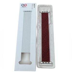 Apple Watch Band Red and Black Stretch size M NEW